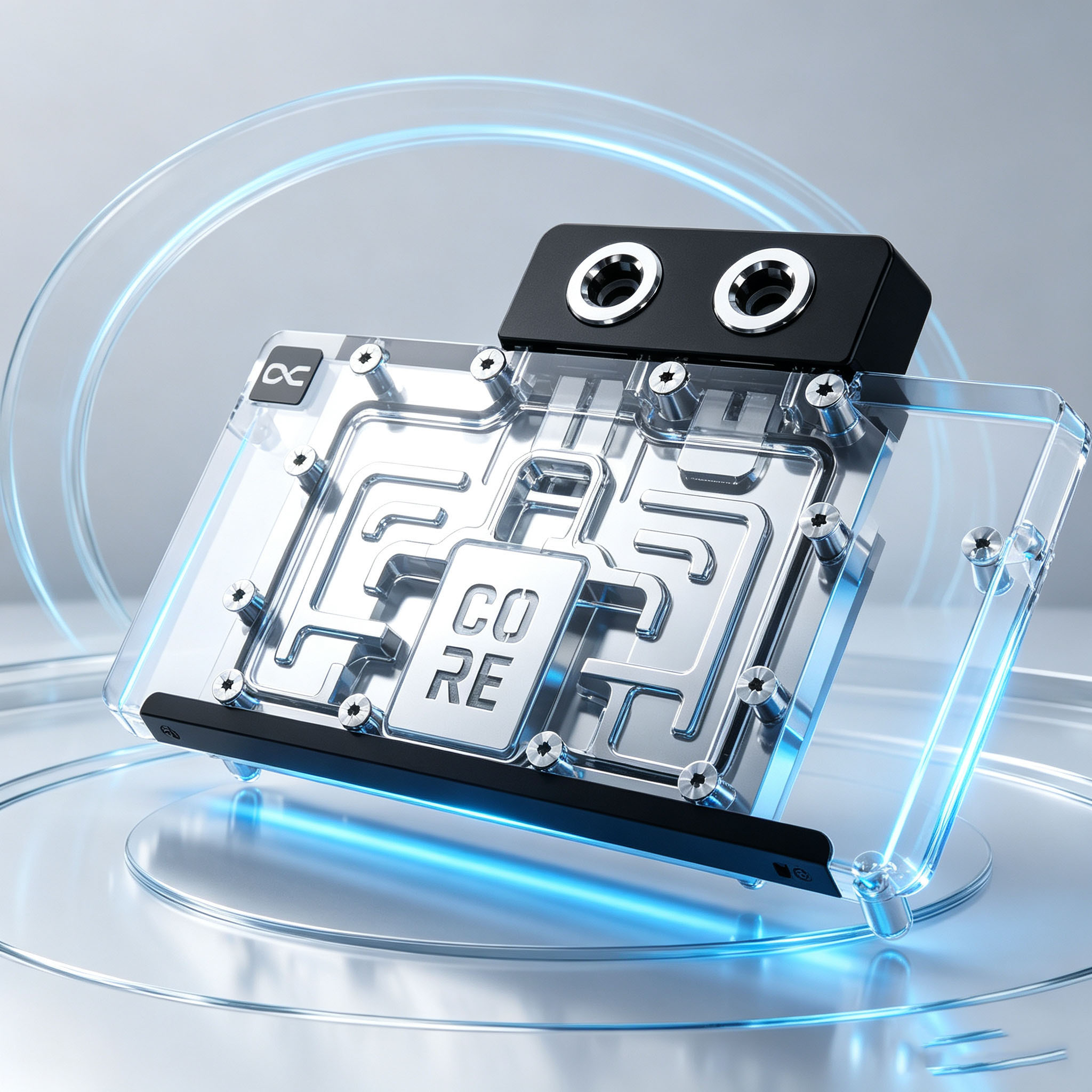 Rtx 4090 Water Block - Alphacool Core GPUウォーターブロック（PowerColor Hellhound AMD Radeon